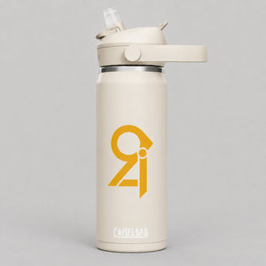 Design 4 Innovation Leadership Off White CamelBak Water Bottle